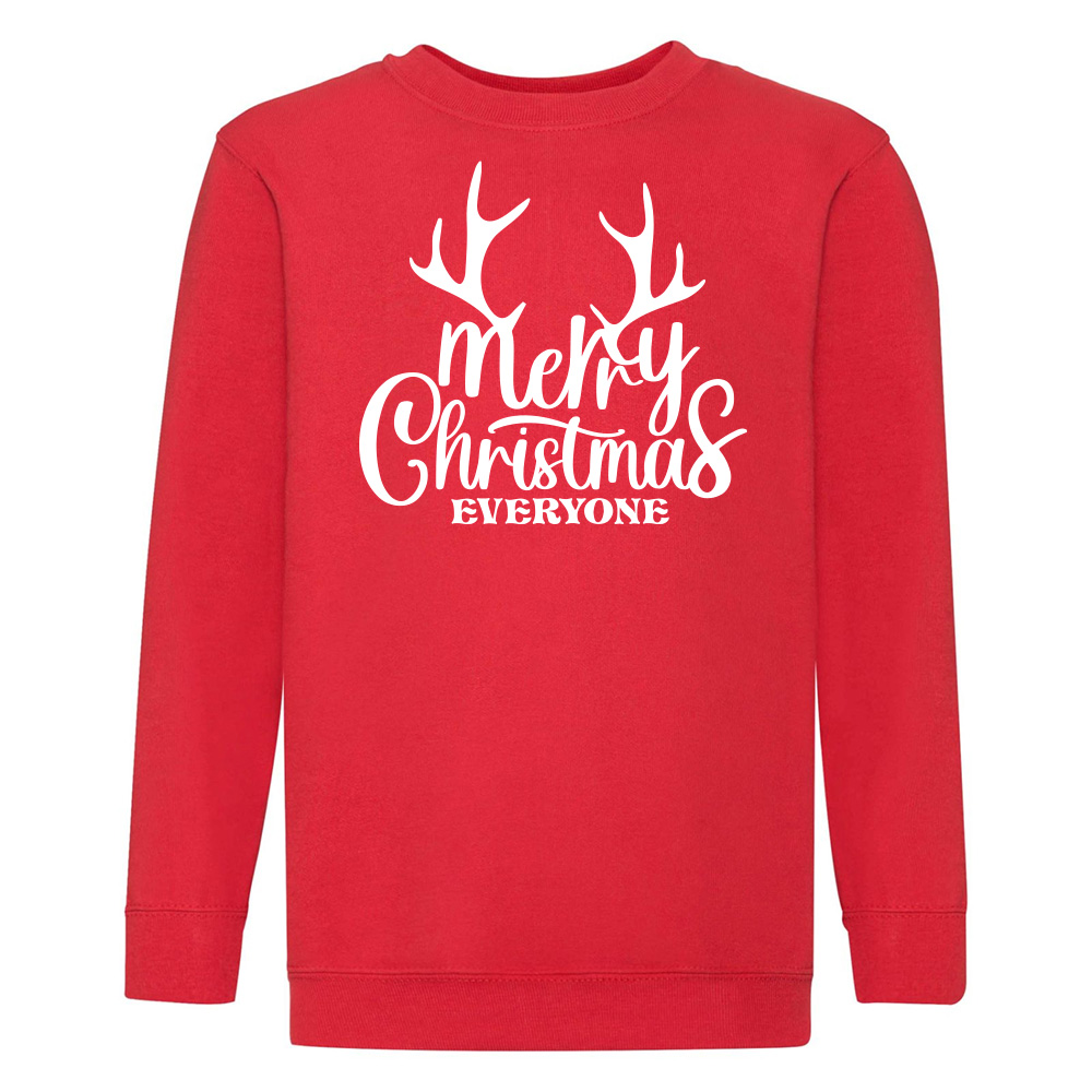 Marry-Christmas-Kids-Swetshirt-Red